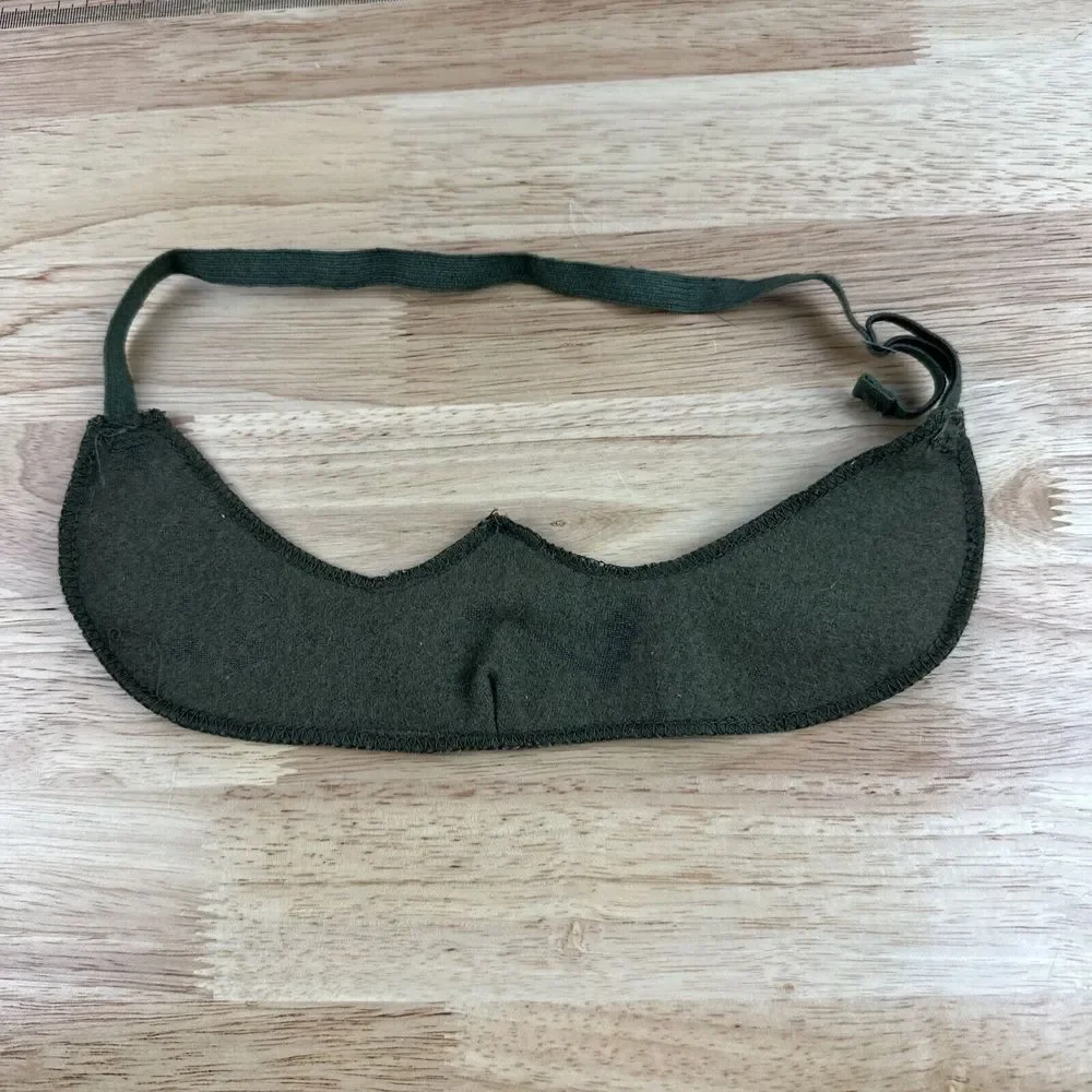 Vintage Military Army Felt Arctic Cheek Protector‎ Mask 1952 North Mfg Co